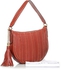 Michael Kors 30F6ABHH2S-616 Medium Convertible Hobo Bag for Women - Suede, Bricks
