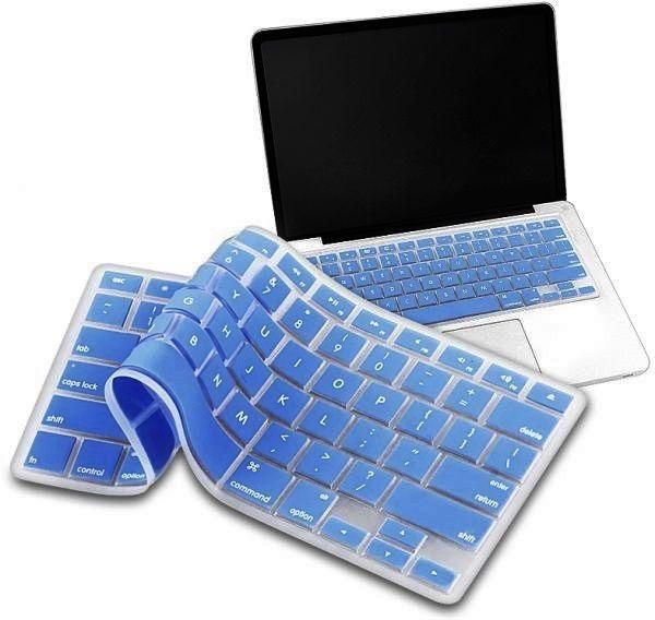 Unibody Apple MacBook / Pro / Air / Retina 13" 15" 17" Silicone Keyboard Skin Cover [Blue US Layout]