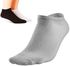 Fashion 12 Pair Women Ankle Socks Ped Low Cut Fit Crew Size 9-11 Sport Black White Grey