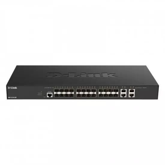 D-Link DXS-1210-28S 24 x 10G SFP + ports + 4 x 10G Base-T ports Smart Managed Switch | Gear-up.me
