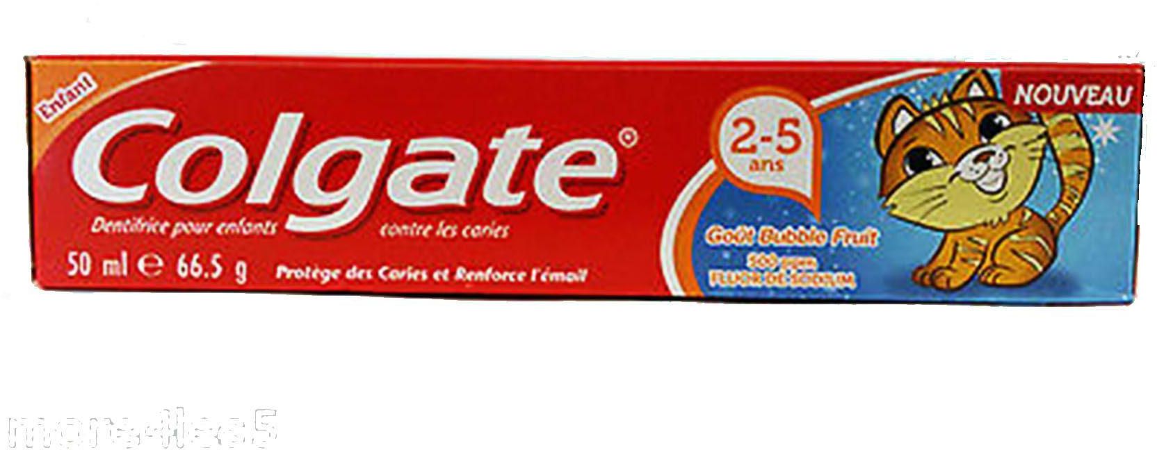 Colgate Junior Bubble Fruit Flavour Toothpaste - 50ml- Babystore.ae