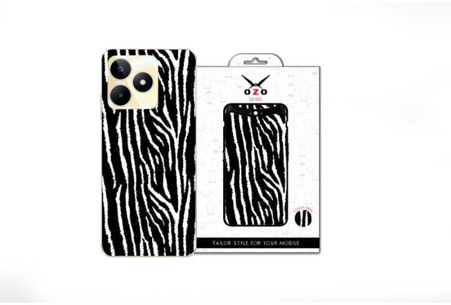 OZO Skins OZO Skins Animal Print Zebra (SE152ZAP) For Realme C51
