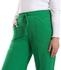 M Sou Comfy Green Straight Fit Pants With Side Pockets