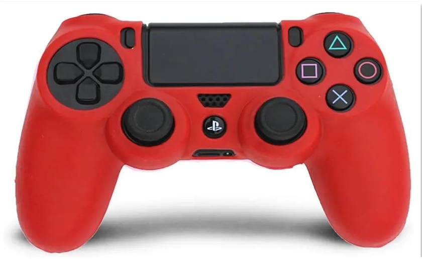 PS4 Controller Skin Silicone Rubber Protective Gri