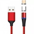 PremiumCord Magnetic micro USB and USB-C charging and data cable 1m, red | Gear-up.me