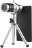 Aluminum 12X Zoom Metal Telescope Lens Camera Lens Tripod For Samsung Galaxy S4 i9500
