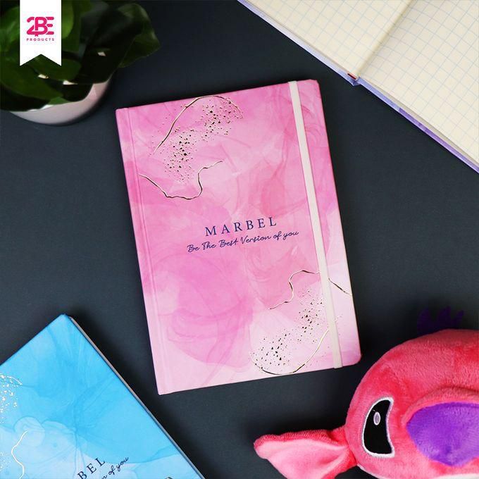 Marble A5 Printed Notebook (Pink)