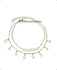 RA accessories Women Anklet With ٍGolden Chain & Pearls