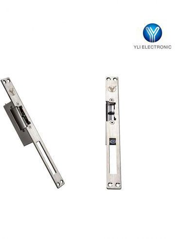 YLI Electronic Electric Strike With Long Faceplate - YS-132NO -S - Silver