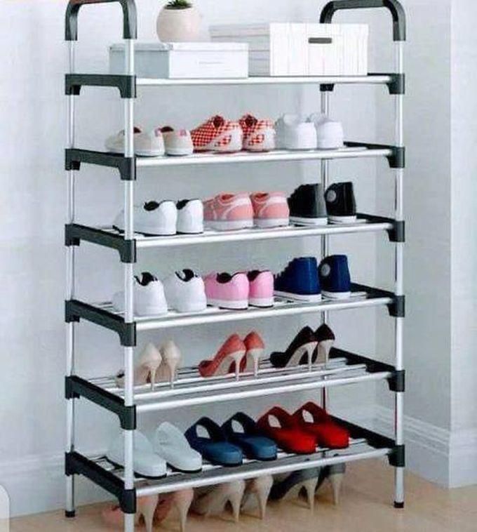 Stainless Shoe Rack 6 Layers