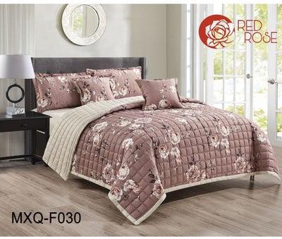 Comforter set for two people 6piece bedspread, polyester 240 by 220cm