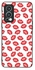 TPU Protection and Hybrid Rigid Clear Back Cover Case Colorful Lips for OnePlus Nord 2 5G