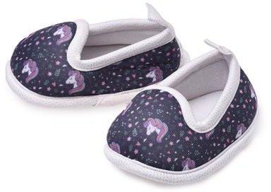 Unicorn printed booties for infant baby boys