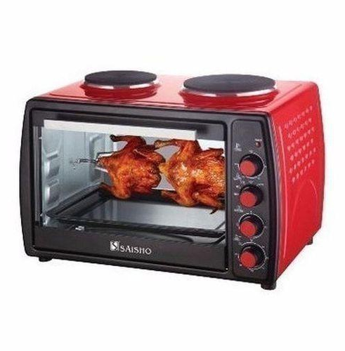 Saisho Electric Oven With Double Hot Plate -50L