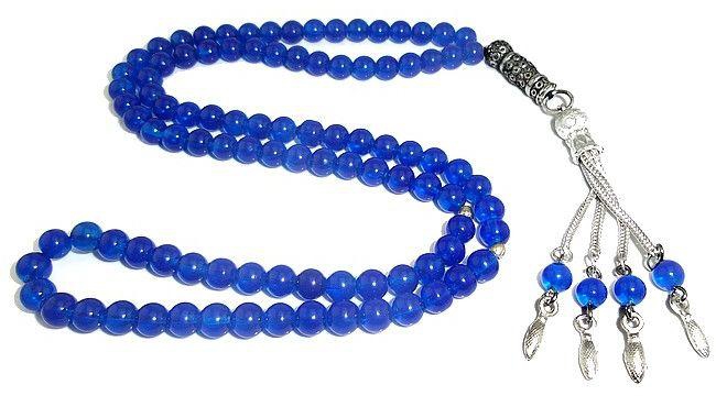Blue Rosary For Unisex