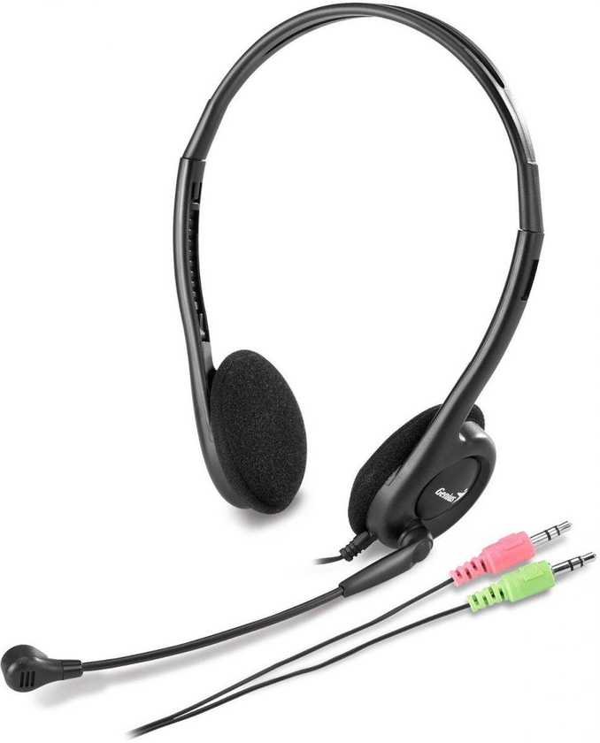 Genius HS-200C Over the Ear Headset - Black