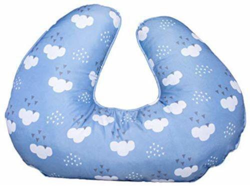 Fashion Nursing/Breastfeeding Pillow - Blue and White