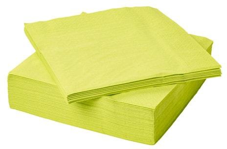 FANTASTISK Paper napkin, light green