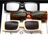 Fashion PC Decorative Fashion Square Sunglasses Luxury-YJ1
