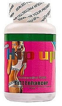 J Chen Hip up Butt Enhancer Vitamin Supplements 1026mg - 100 Capsules.