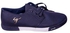 Fashion Navy blue low-cut sneaker shoes