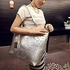 Womens Crocodile Large Tote Handbag Purse Shoulder Bag Travel Satchel Handbag