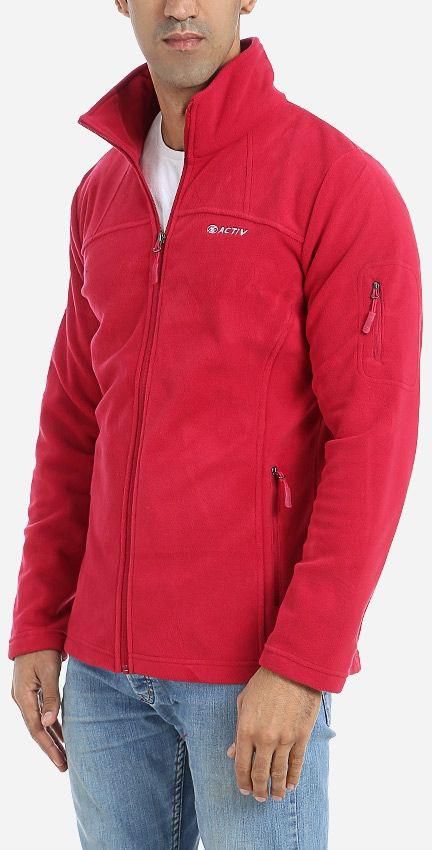 Activ Plain Casual Sweatshirt - Red