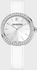 ساعة بشعار الماركة مزينة بالكريستال
