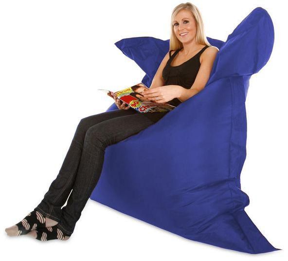 Maniera Waterproof Large Pillow - Blue