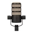 Rode PodMic Dynamic Cardioid Podcasting Microphone - Black