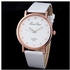 HONHX Fashion Women's Diamond Leatheroid Band Round Dial Quartz Wrist Watch WH