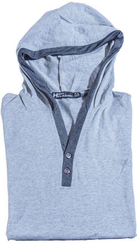 High Classic Grey Sweatshirt For Unisex Size Large
