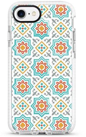 Protective Case Cover For Apple iPhone 7 Moroccan Mosaic Full Print