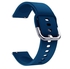 20mm Silicone Sport Strap With Buckle For Samsung Galaxy Watch 3 41mm Blue