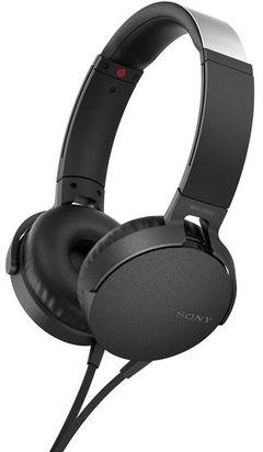 سماعة رأس سوني XB550AP Extra Bass Headphones,أسود