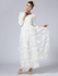 jolly chic Dress For Women , White, Size L, 15D263107UQ