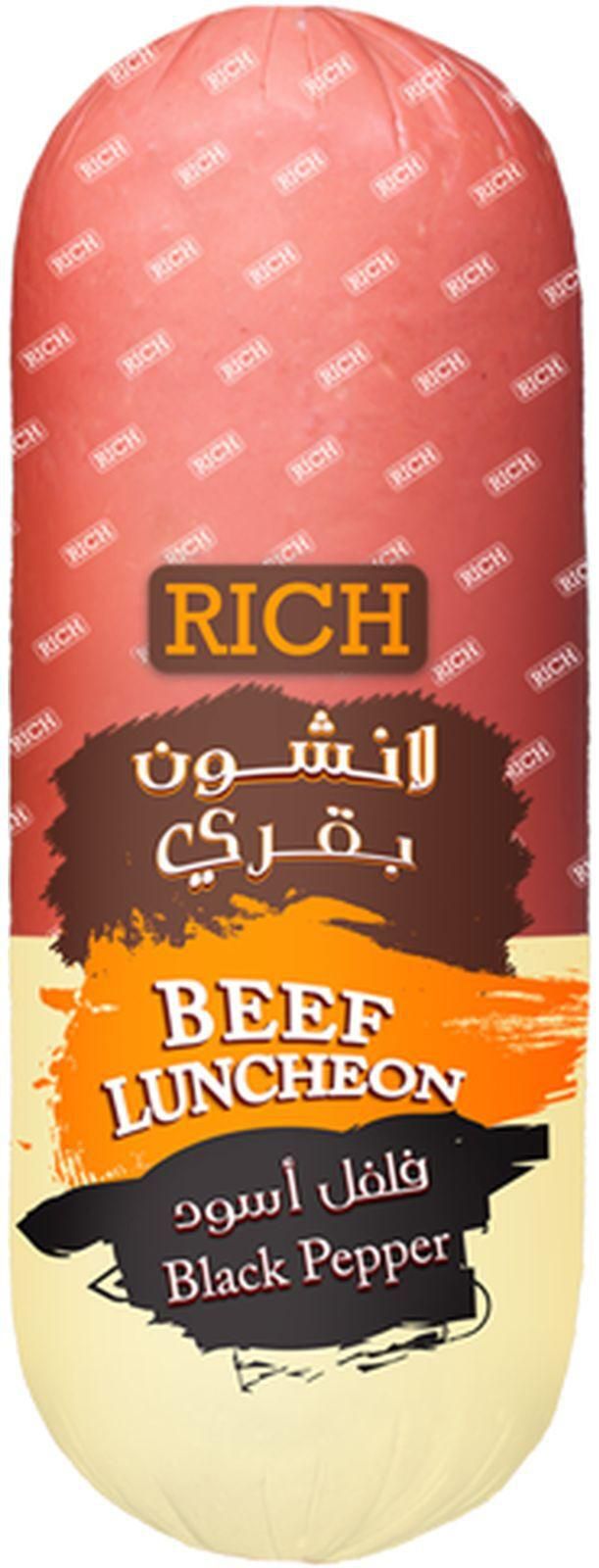Rich Beef Luncheon With Black Pepper