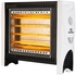 Grouhy Electric Heater, 4 Candles, 2200W, White - GFT2160PBX