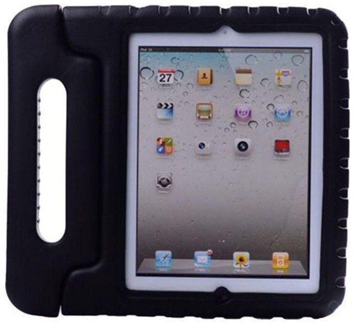 Foam Handle Kids Child Shock Proof Stand Case Cover For Apple Ipad Mini-Black Color