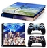 Sony PlayStation 4 Console Decal Skin Stickers With 2 Pcs Stickers For PS4 Controller