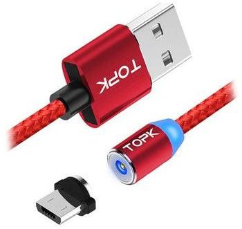 3-In-1 Data Sync Charging Cable Red