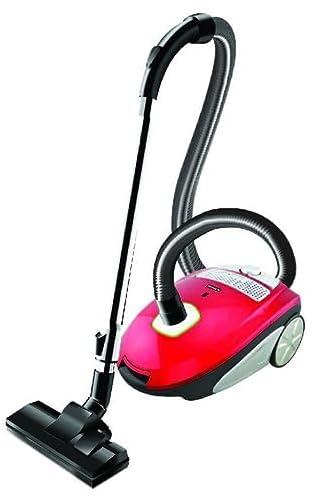 Fresh Faster Bagged Canister Vacuum Cleaner, 1600 Watt, Red - 500010785