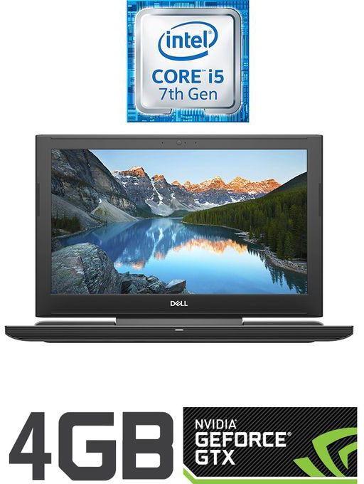 Dell لاب توب Inspiron 15-7577 - إنتل كور i5 - رام 8 جيجا - هارد 1 تيرا بايت - شاشة FHD 15.6 بوصة - معالج رسومات 4 جيجا بايت - Ubuntu - أسود