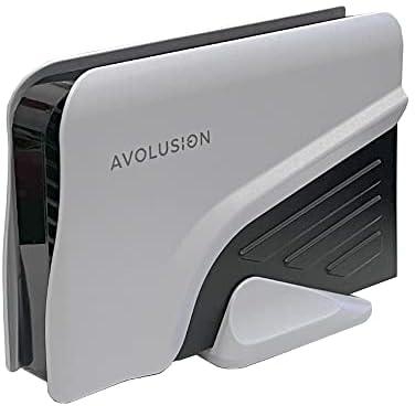 Avolusion PRO-Z Series 6TB USB 3.0 External Gaming Hard Drive for PS5/PS4 Game Console (White) - 2 Year Warranty