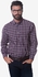 Tailored Fit Classic Plaid Button-Collar Shirt Size 17