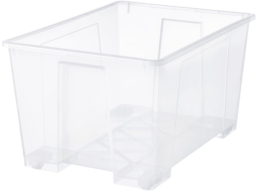 SAMLA Box - transparent 78x56x43 cm/130 l