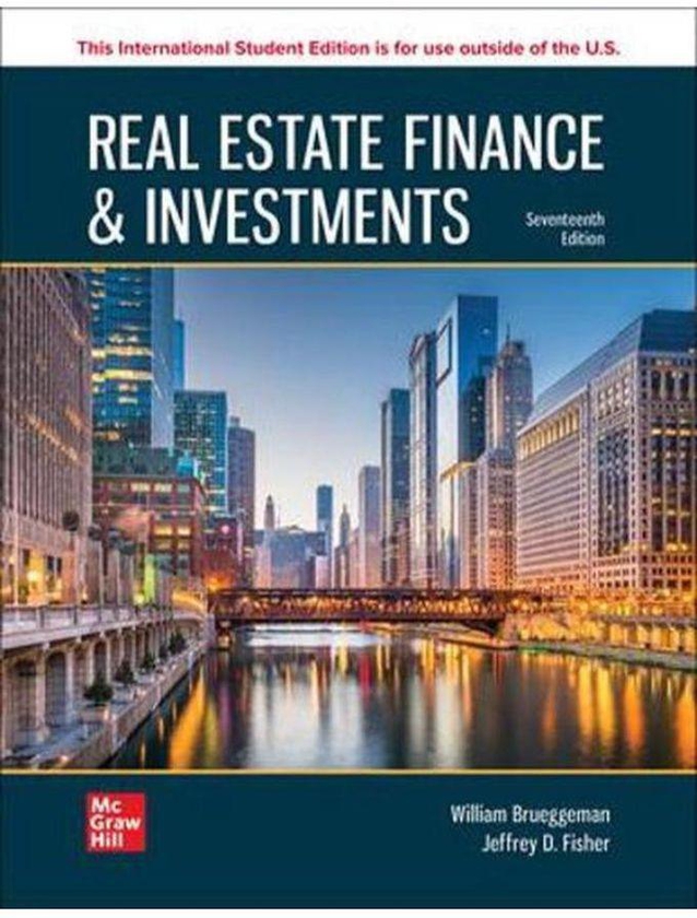 Mcgraw Hill Real Estate Finance and Investments - ISE ,Ed. :17