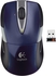 Logitech 910-002601 M525 Wireless Mouse, Black and Blue