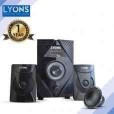 Lyons ELP-2561- 2.1CH Multimedia Speaker System Black