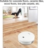 Auto vacuum smart circular vacuum cleaner - recharge - white